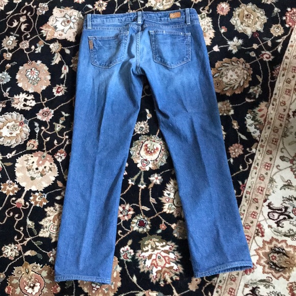 PAIGE PREMIUM DENIM BLUE HEIGHTS BLUE JEANS - Picture 9 of 9